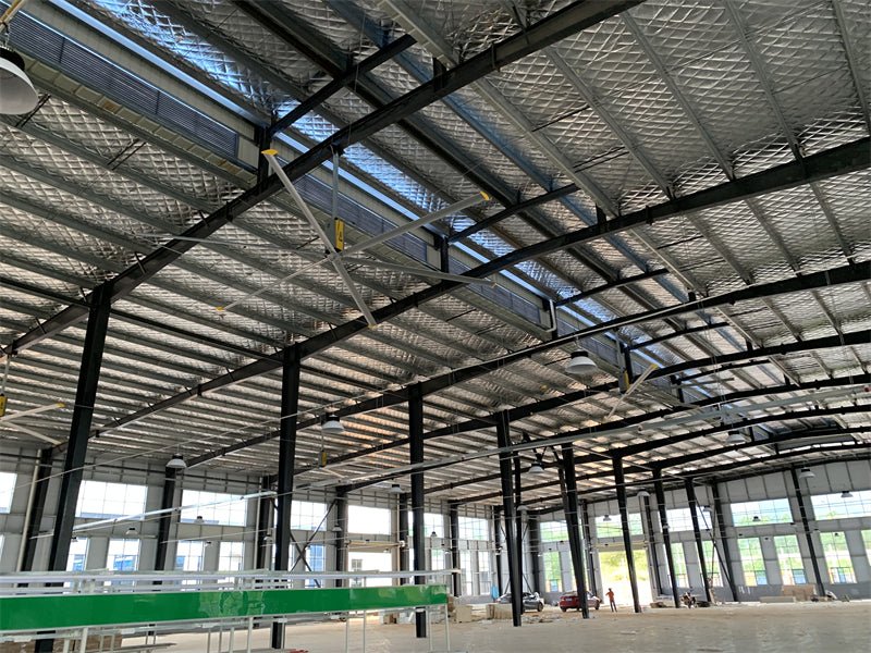 HVLS Ceiling Fans Promote Air Circulation