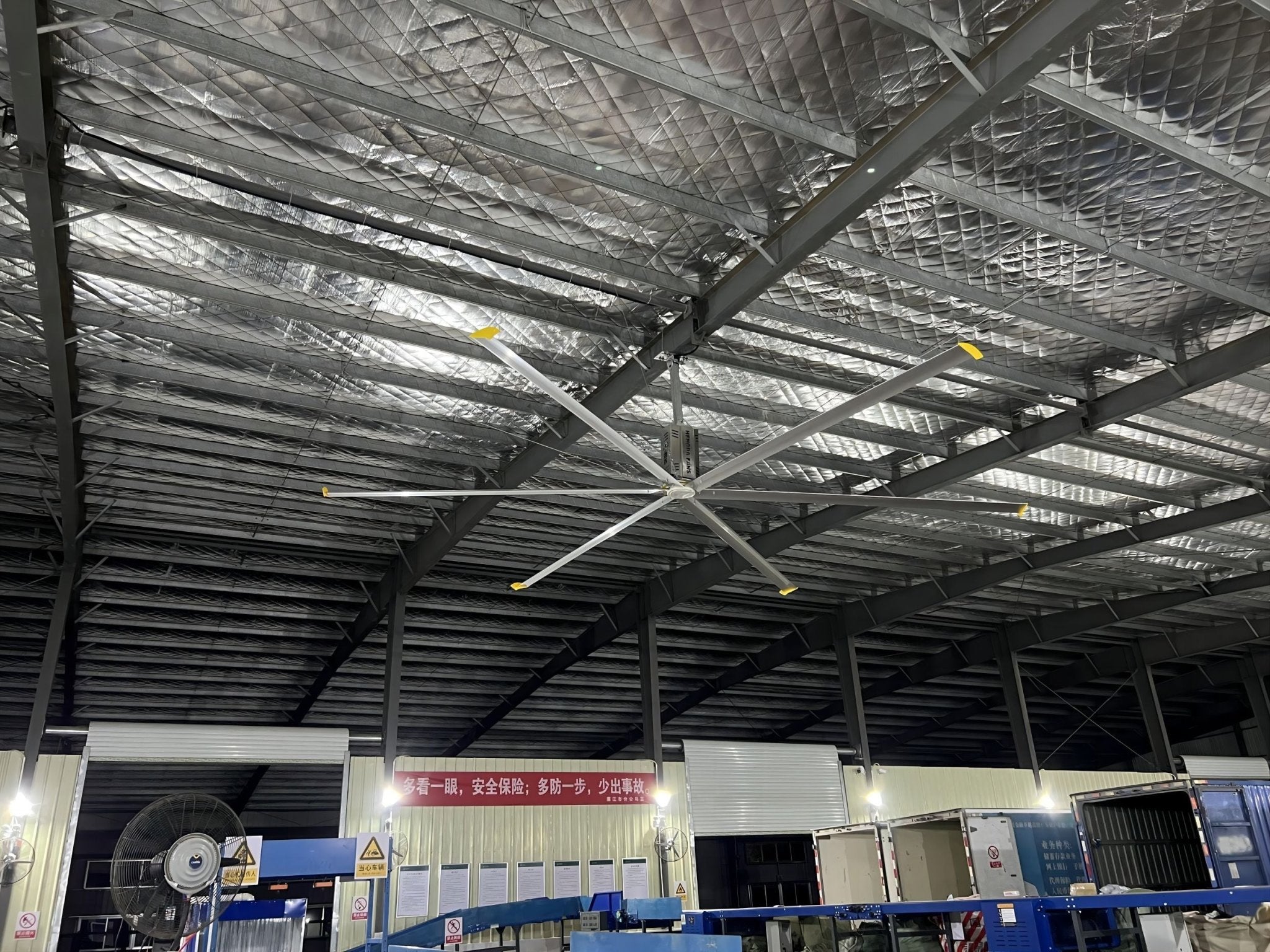 Industrial HVLS Fans Sustainable Efficiency and Energy Savings