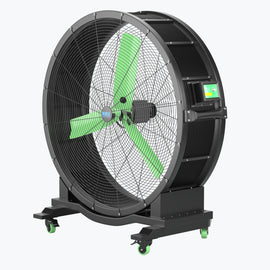 HVLS Three Fan Blades Portable Drum Fan