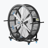 HVLS Six Fan Blades Portable Drum Fan